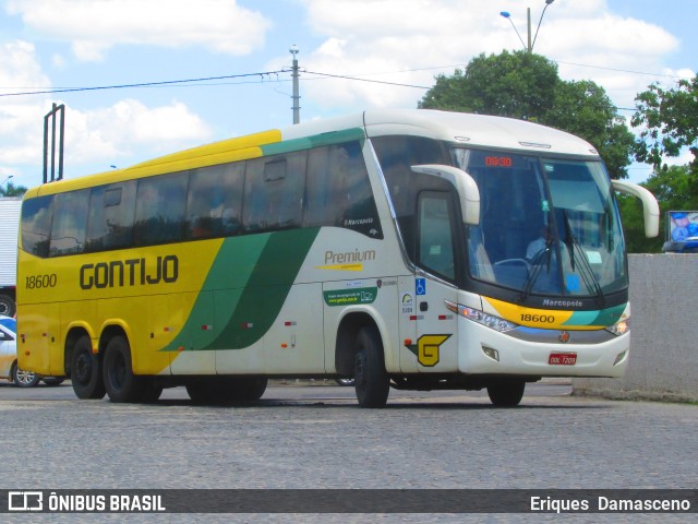 Empresa Gontijo de Transportes 18600 na cidade de Eunápolis, Bahia, Brasil, por Eriques  Damasceno. ID da foto: 8230640.