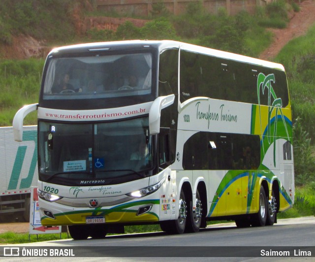 Transferro Turismo 1020 na cidade de Ibatiba, Espírito Santo, Brasil, por Saimom  Lima. ID da foto: 8232406.