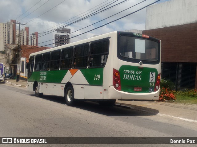 Viação Cidade das Dunas 149 na cidade de Natal, Rio Grande do Norte, Brasil, por Dennis Paz. ID da foto: 8230024.