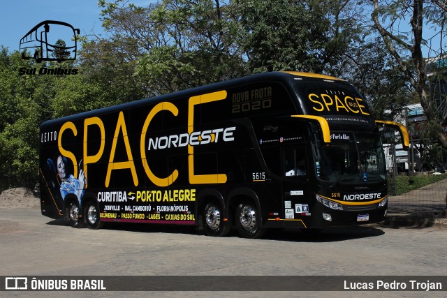 Expresso Nordeste 5615 na cidade de Lajeado, Rio Grande do Sul, Brasil, por Lucas Pedro Trojan. Número da foto: #8230736.