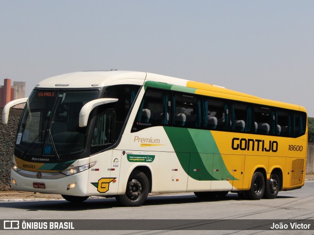 Empresa Gontijo de Transportes 18600 na cidade de São Paulo, São Paulo, Brasil, por João Victor. Número da foto: #8232941.