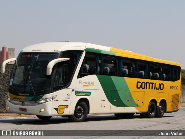 Empresa Gontijo de Transportes 18600 na cidade de São Paulo, São Paulo, Brasil, por João Victor. ID da foto: 8232941.