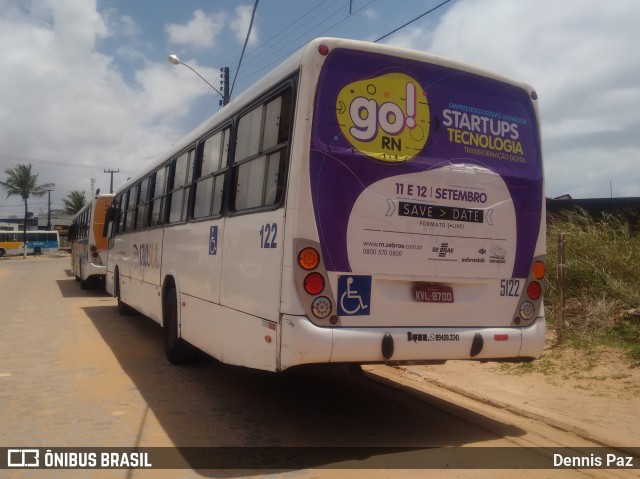 Via Sul TransFlor 5122 na cidade de Natal, Rio Grande do Norte, Brasil, por Dennis Paz. Número da foto: #8230033.