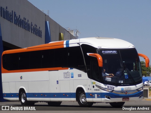 Expresso União 10366 na cidade de Goiânia, Goiás, Brasil, por Douglas Andrez. Número da foto: #8230634.
