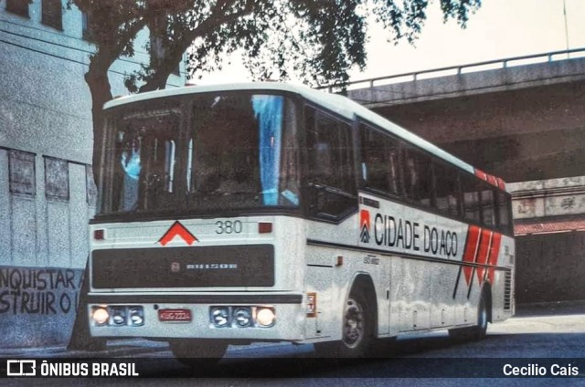 Viação Cidade do Aço 380 na cidade de Rio de Janeiro, Rio de Janeiro, Brasil, por Cecilio Cais. ID da foto: 8229816.