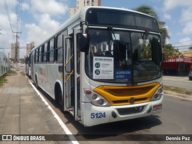 Via Sul TransFlor 5124 na cidade de Natal, Rio Grande do Norte, Brasil, por Dennis Paz. ID da foto: 8230134.