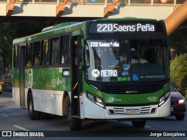 Tijuquinha - Auto Viação Tijuca A50150 na cidade de Rio de Janeiro, Rio de Janeiro, Brasil, por Jorge Gonçalves. Número da foto: #8231290.