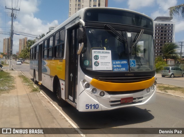 Via Sul TransFlor 5110 na cidade de Natal, Rio Grande do Norte, Brasil, por Dennis Paz. Número da foto: #8230107.