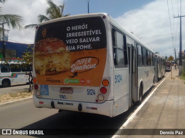 Via Sul TransFlor 5124 na cidade de Natal, Rio Grande do Norte, Brasil, por Dennis Paz. Número da foto: #8230120.
