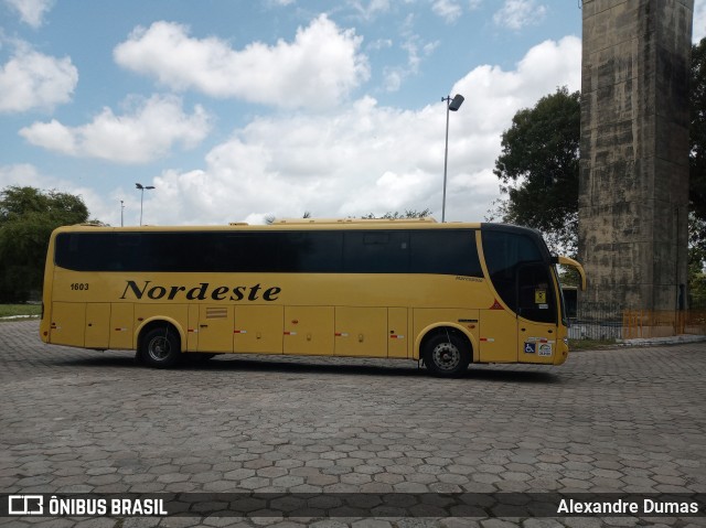 Viação Nordeste 1603 na cidade de João Pessoa, Paraíba, Brasil, por Alexandre Dumas. Número da foto: #8235077.