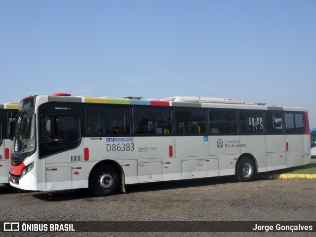 Auto Viação Jabour D86383 na cidade de Rio de Janeiro, Rio de Janeiro, Brasil, por Jorge Gonçalves. Número da foto: #8234528.