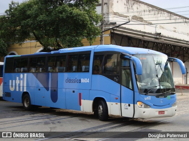 UTIL - União Transporte Interestadual de Luxo 8604 na cidade de Rio de Janeiro, Rio de Janeiro, Brasil, por Douglas Paternezi. ID da foto: 8235533.