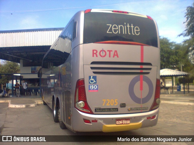 Rota Transportes Rodoviários 7205 na cidade de Piritiba, Bahia, Brasil, por Mario dos Santos Nogueira Junior. ID da foto: 8233251.