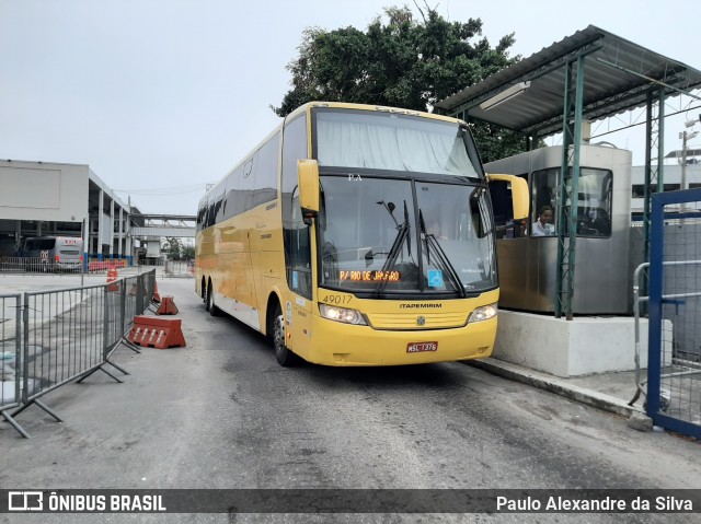 Viação Itapemirim 49017 na cidade de Rio de Janeiro, Rio de Janeiro, Brasil, por Paulo Alexandre da Silva. Número da foto: #8235017.