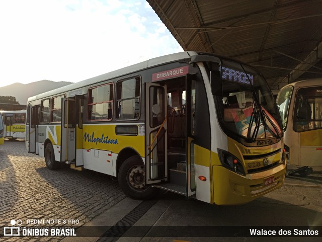 Viação Nilopolitana RJ 123.086 na cidade de Nilópolis, Rio de Janeiro, Brasil, por Walace dos Santos. ID da foto: 8234050.