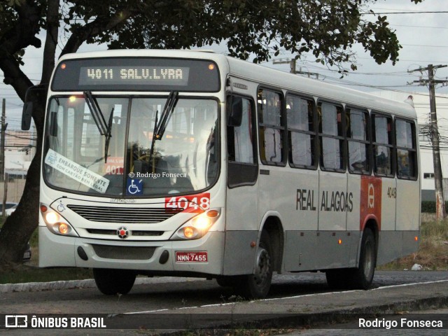 Real Alagoas de Viação 4048 na cidade de Maceió, Alagoas, Brasil, por Rodrigo Fonseca. Número da foto: #8233940.