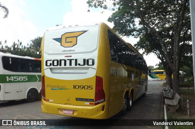 Empresa Gontijo de Transportes 10905 na cidade de Belo Horizonte, Minas Gerais, Brasil, por Vanderci Valentim. Número da foto: #8233362.