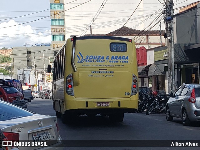 Souza & Braga 220 na cidade de Cláudio, Minas Gerais, Brasil, por Ailton Alves. ID da foto: 8233264.