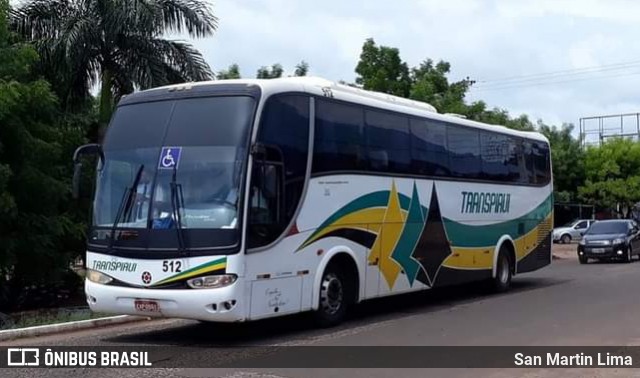 Viação Transpiauí 512 na cidade de José de Freitas, Piauí, Brasil, por San Martin Lima. ID da foto: 8233590.