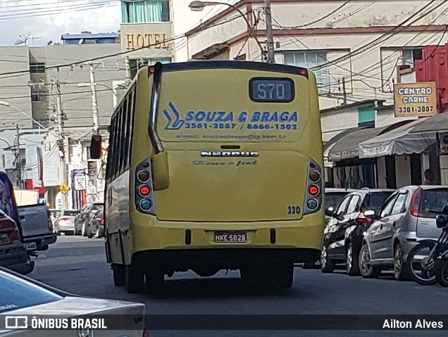 Souza & Braga 220 na cidade de Cláudio, Minas Gerais, Brasil, por Ailton Alves. ID da foto: 8234956.