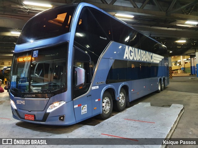 Viação Águia Branca 50340 na cidade de Rio de Janeiro, Rio de Janeiro, Brasil, por Kaique Passos. Número da foto: #8233814.