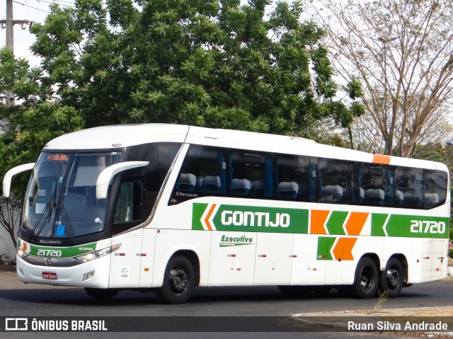 Empresa Gontijo de Transportes 21720 na cidade de Teresina, Piauí, Brasil, por Ruan Silva Andrade. ID da foto: 8236615.