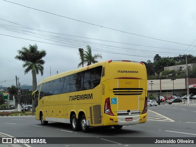 Viação Itapemirim 60057 na cidade de Embu das Artes, São Paulo, Brasil, por Josivaldo Oliveira. Número da foto: #8237981.