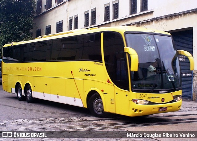 Viação Itapemirim 5047 na cidade de Rio de Janeiro, Rio de Janeiro, Brasil, por Márcio Douglas Ribeiro Venino. Número da foto: #8238214.
