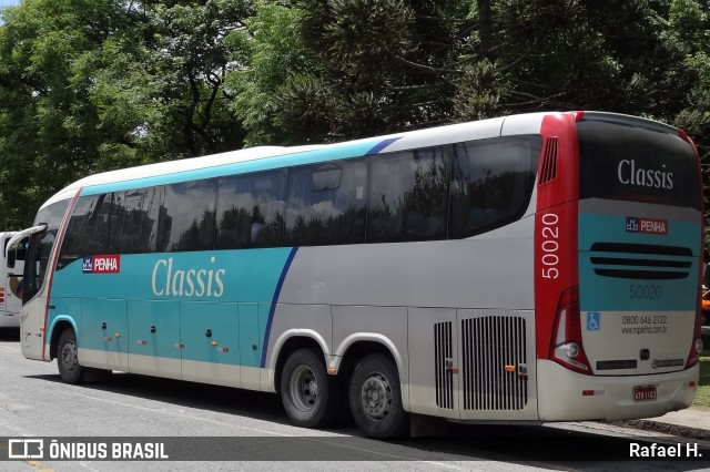 Empresa de Ônibus Nossa Senhora da Penha 50020 na cidade de Curitiba, Paraná, Brasil, por Rafael H.. ID da foto: 8237709.