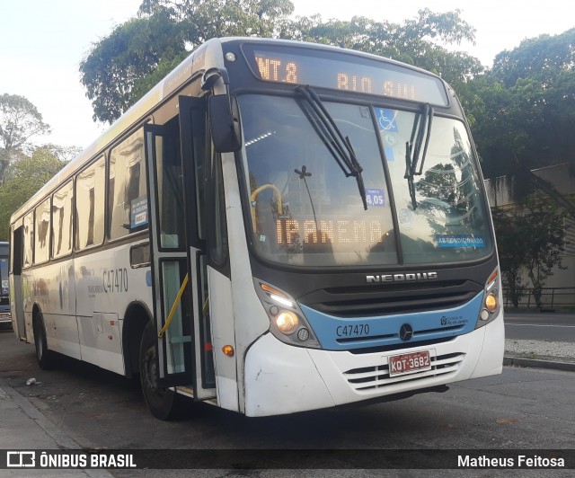 Viação Redentor C47470 na cidade de Rio de Janeiro, Rio de Janeiro, Brasil, por Matheus Feitosa . ID da foto: 8237531.