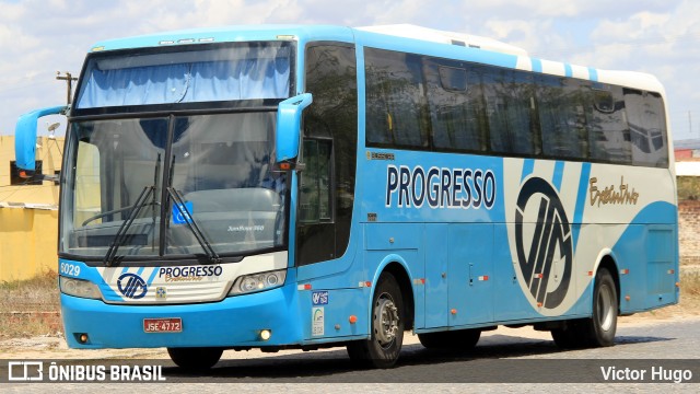 Auto Viação Progresso 6029 na cidade de Caruaru, Pernambuco, Brasil, por Victor Hugo. ID da foto: 8236705.