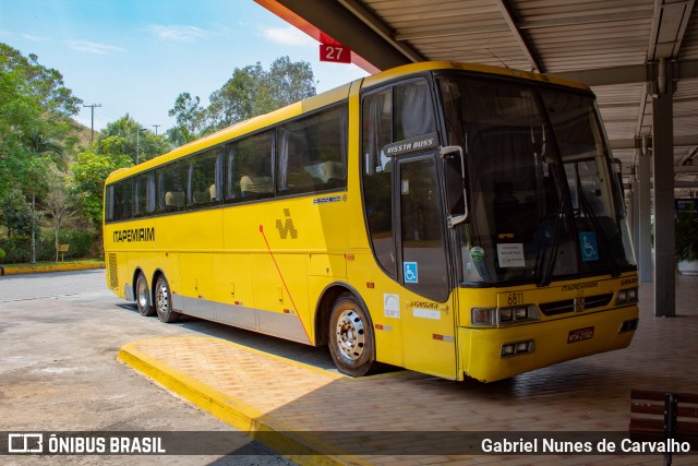 Viação Itapemirim 6811 na cidade de Queluz, São Paulo, Brasil, por Gabriel Nunes de Carvalho. ID da foto: 8236568.