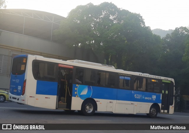 Viação Nossa Senhora das Graças A71560 na cidade de Rio de Janeiro, Rio de Janeiro, Brasil, por Matheus Feitosa . ID da foto: 8237512.