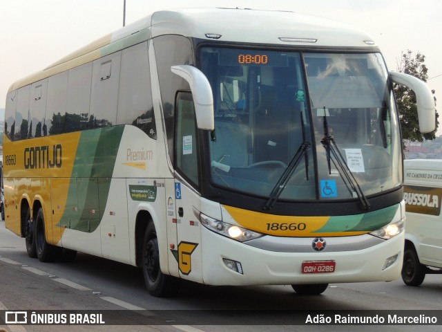 Empresa Gontijo de Transportes 18660 na cidade de Belo Horizonte, Minas Gerais, Brasil, por Adão Raimundo Marcelino. Número da foto: #8238702.