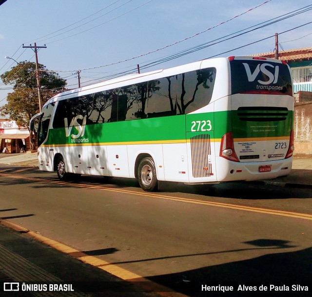 VSI - Viação Santo Ignácio 2723 na cidade de Campinas, São Paulo, Brasil, por Henrique Alves de Paula Silva. Número da foto: #8237201.