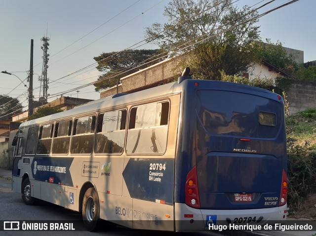 Viação Progresso 20794 na cidade de Belo Horizonte, Minas Gerais, Brasil, por Hugo Henrique de Figueiredo. ID da foto: 8237211.