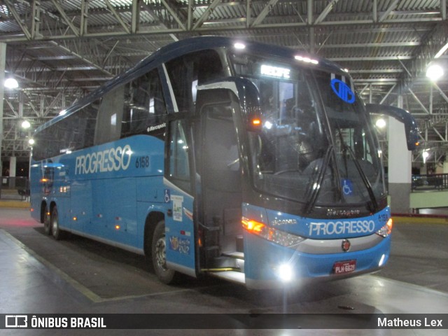 Auto Viação Progresso 6158 na cidade de Recife, Pernambuco, Brasil, por Matheus Lex. Número da foto: #8238769.