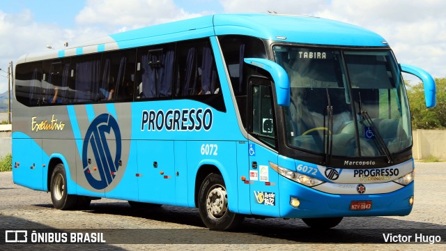 Auto Viação Progresso 6072 na cidade de Caruaru, Pernambuco, Brasil, por Victor Hugo. Número da foto: #8236684.