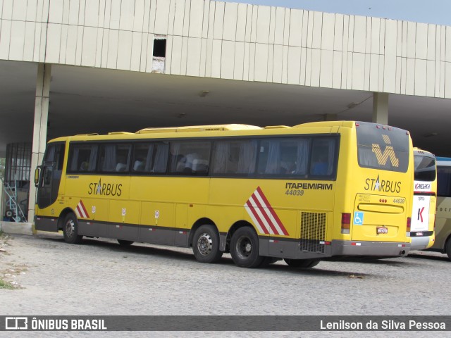 Viação Itapemirim 44039 na cidade de Caruaru, Pernambuco, Brasil, por Lenilson da Silva Pessoa. ID da foto: 8238505.