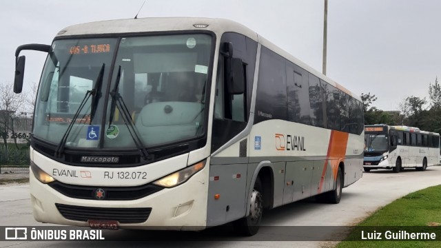 Evanil Transportes e Turismo RJ 132.072 na cidade de Rio de Janeiro, Rio de Janeiro, Brasil, por Luiz Guilherme. ID da foto: 8160077.