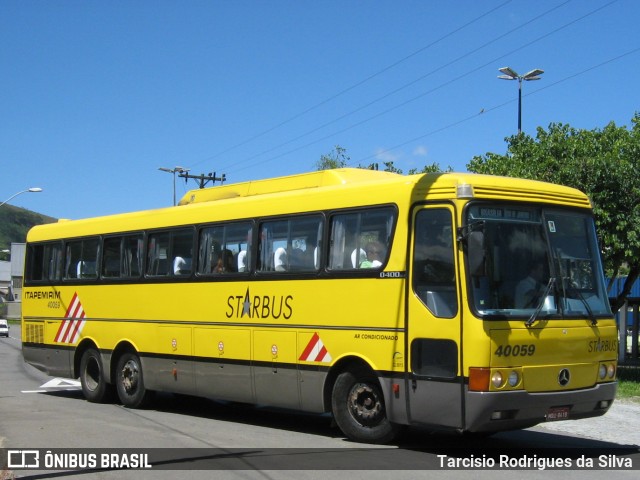 Viação Itapemirim 40059 na cidade de Juiz de Fora, Minas Gerais, Brasil, por Tarcisio Rodrigues da Silva. ID da foto: 8159255.