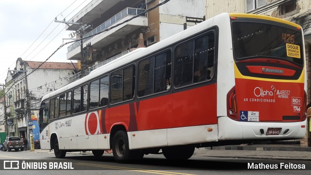 Auto Viação Alpha A48037 na cidade de Rio de Janeiro, Rio de Janeiro, Brasil, por Matheus Feitosa . Número da foto: #8161214.