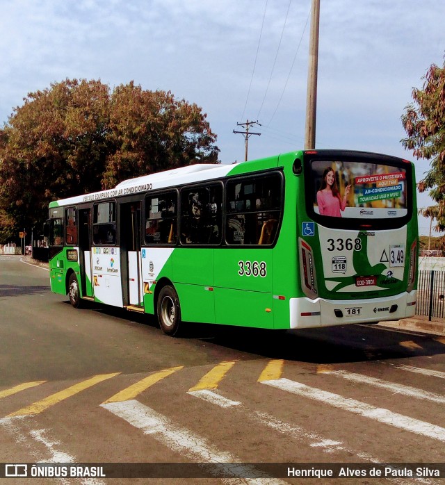 VB Transportes e Turismo 3368 na cidade de Campinas, São Paulo, Brasil, por Henrique Alves de Paula Silva. Número da foto: #8160381.