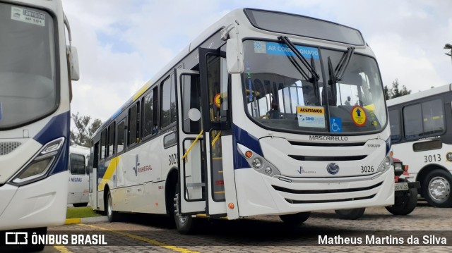 Viação Pinheiral 3026 na cidade de Volta Redonda, Rio de Janeiro, Brasil, por Matheus Martins da Silva. Número da foto: #8161057.
