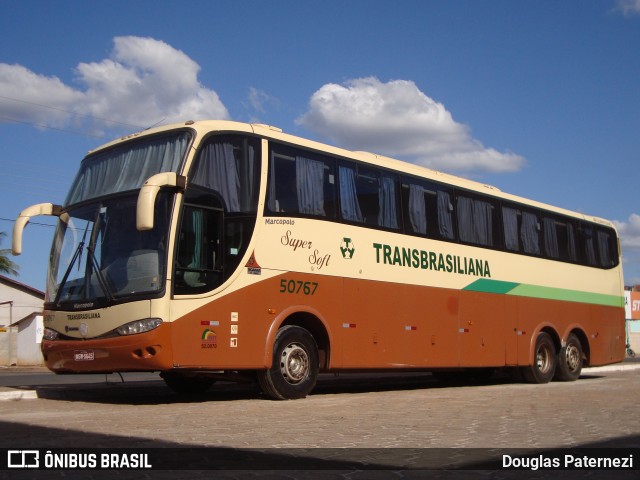 Transbrasiliana Transportes e Turismo 50767 na cidade de Guaraí, Tocantins, Brasil, por Douglas Paternezi. Número da foto: #8160585.