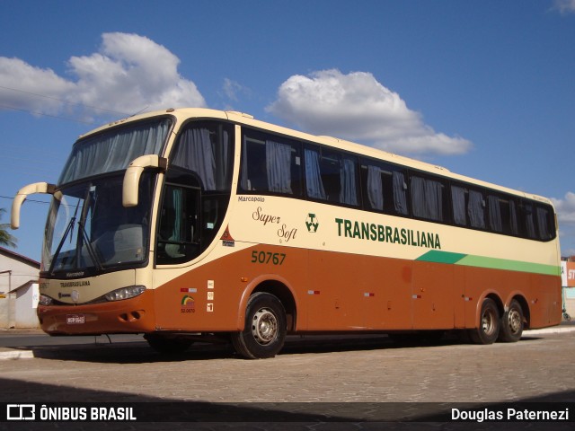 Transbrasiliana Transportes e Turismo 50767 na cidade de Guaraí, Tocantins, Brasil, por Douglas Paternezi. ID da foto: 8160585.