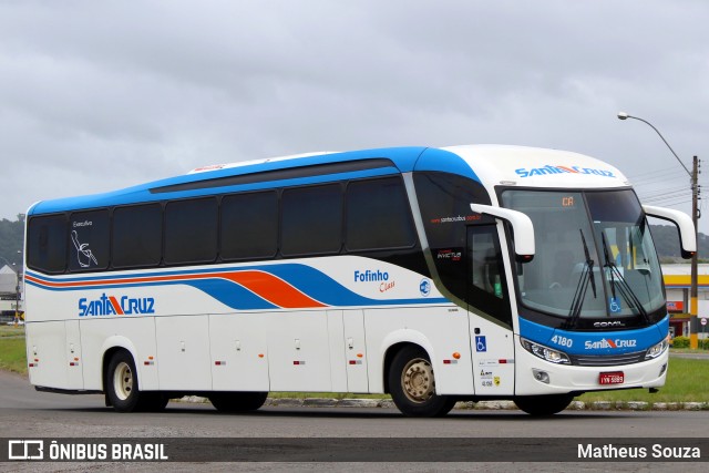 VUSC - Viação União Santa Cruz 4180 na cidade de Santa Cruz do Sul, Rio Grande do Sul, Brasil, por Matheus Souza. Número da foto: #8160443.