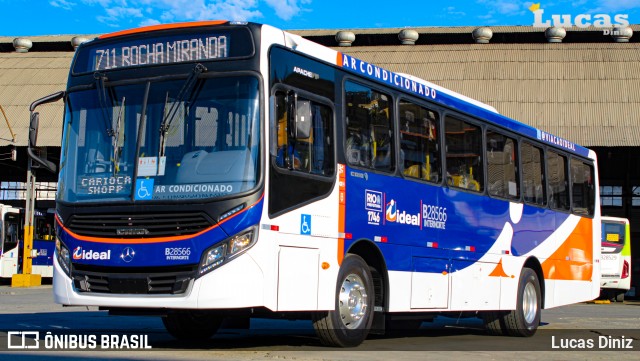 Viação Ideal B28566 na cidade de Rio de Janeiro, Rio de Janeiro, Brasil, por Lucas Diniz. ID da foto: 8159023.