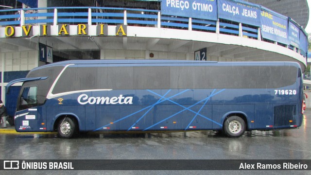 Viação Cometa 719620 na cidade de Aparecida, São Paulo, Brasil, por Alex Ramos Ribeiro. ID da foto: 8160832.