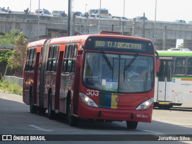 Borborema Imperial Transportes 303 na cidade de Recife, Pernambuco, Brasil, por Jonathan Silva. Número da foto: #8159208.